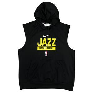 Team Issued 2022/23 Utah Jazz Practice Pullover - L